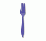 Purple Premium Plastic Forks 24 pcs/pkt